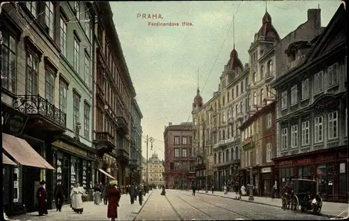 Ak Praha Prag Tschechien, Ferdinandova trida