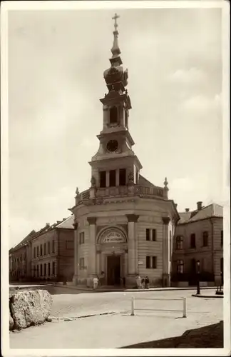 Ak Budapest Ungarn, Burg, Kirche, Wiener Tor-Platz