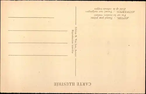 Ak Anvers Antwerpen Flandern, Rolltreppe