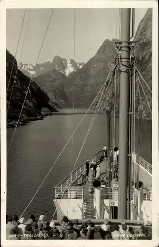 Ak Trondhjem Trondheim Norwegen, Segelpartie, Troldfjord