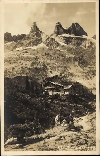 Ak Tschagguns in Vorarlberg, Lindauer Hütte