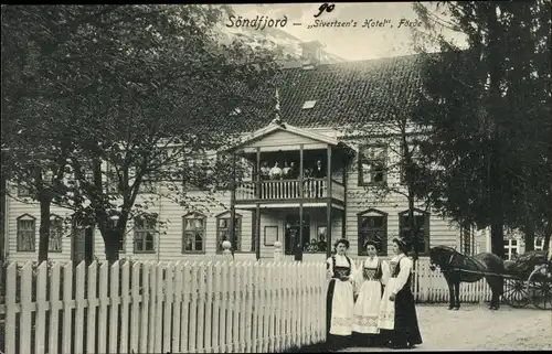 Ak Dale Söndfjord Norwegen, Sivertsen's Hotel