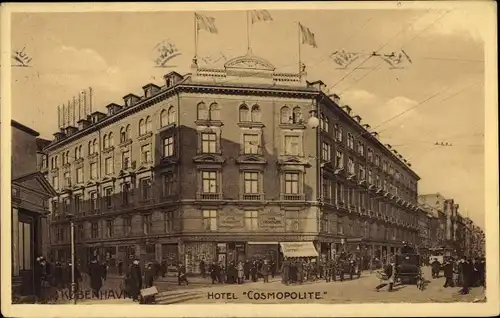 Ak København Kopenhagen Dänemark, Hotel Cosmopolite