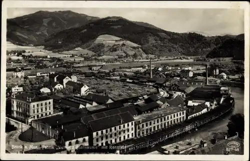 Ak Bruck an der Mur Steiermark, Fabrik Felten Guilleaume