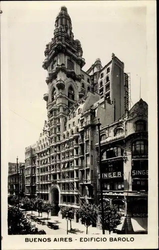 Ak Buenos Aires Argentinien, Edificio Barolo