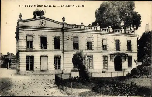 Ak Vitry Val de Marne, Mairie