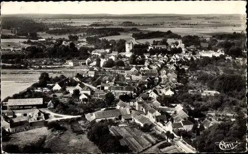 Ak Blandy-les-Tours Seine et Marne, Panorama