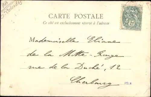 Ak Pont l Eveque Calvados, Kirche Saint Michel