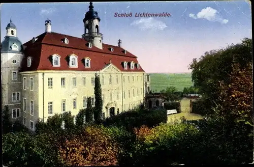 Ak Lichtenwalde Niederwiesa Sachsen, Schloss