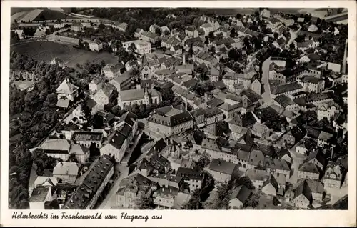 Ak Helmbrechts in Oberfranken, Fliegeraufnahme