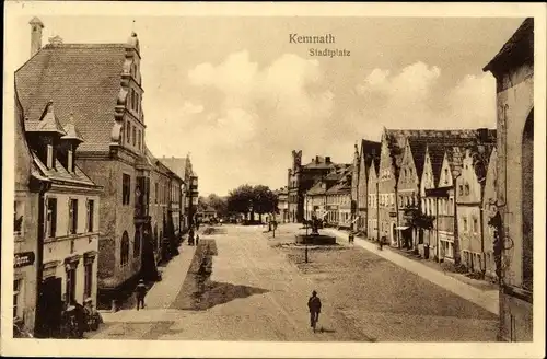 Ak Kemnath in der Oberpfalz, Stadtplatz