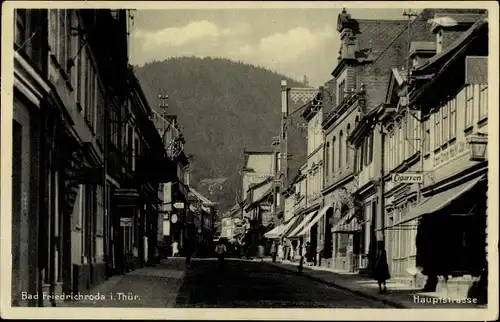 Ak Friedrichroda im Thüringer Wald, Hauptstraße