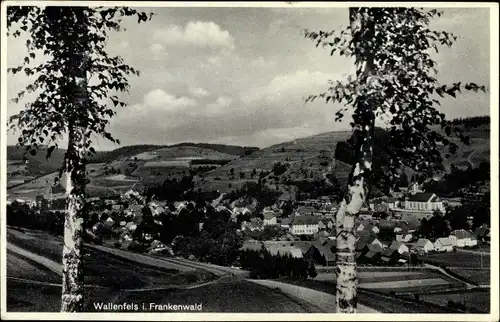 Ak Wallenfels in Oberfranken, Gesamtansicht