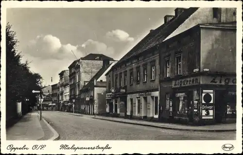 Ak Opole Oppeln Schlesien, Malapanerstraße, Zigarrengeschäft