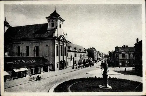 Ak Prostějov Proßnitz Region Olmütz, Platz