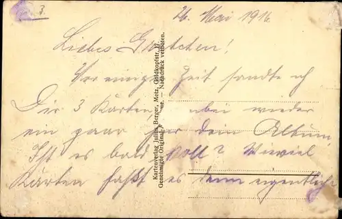 Ak Kaiser Wilhelm II. im Westen, Deutsche Soldaten in Uniformen, I. WK