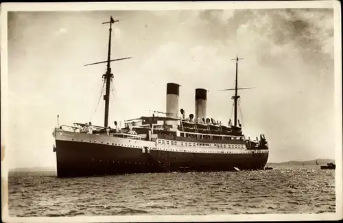 Ak Dampfschiff Monte Sarmiento, HSDG, Zweischrauben Motorschiff