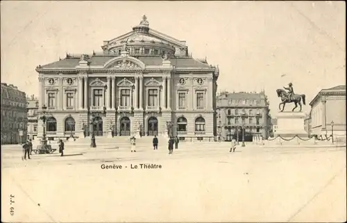 Ak Genf Genf Schweiz, Theater