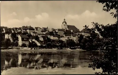 Ak Ronneburg in Thüringen, Blick zur Stadt