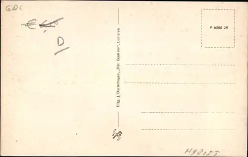 Ak Lunteren Ede Gelderland, De Boschrand