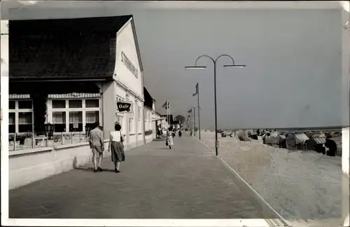 Foto Ak Ostseebad Grömitz, Kurpromenade, Strandhalle