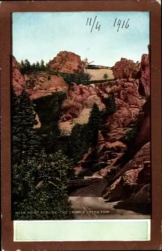 Ak Cripple Creek Colorado USA, Point Sublime