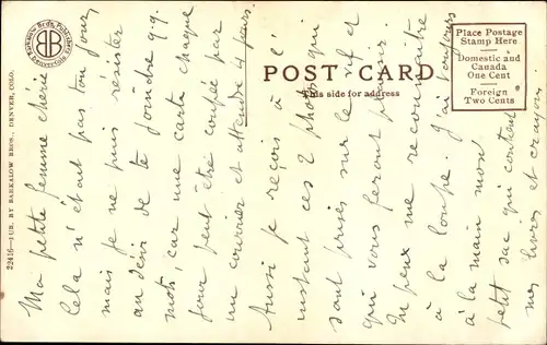 Ak Denver Colorado USA, Central Savings Bank Building