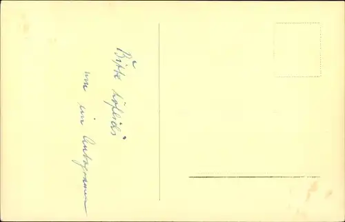 Ak Schauspieler Hans Richter, Portrait, Autogramm