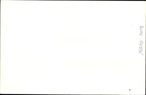 Ak Sänger Bert Robbé, Portrait, Autogramm