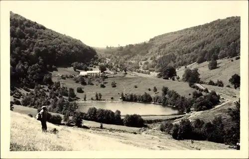 Ak Alsace Haut Rhin, Lac du Lachtelweiher