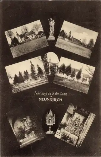 Ak Neunkirch Friesenheim Elsass Bas Rhin, Pelerinage de Notre Dame