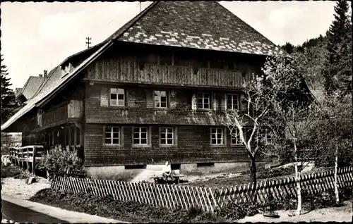 Ak Menzenschwand Sankt Blasien im Schwarzwald, Jugendherberge