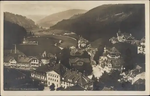 Ak Sankt Blasien im Schwarzwald, Ortsansicht