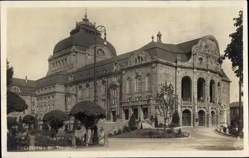 Ak Freiburg im Breisgau, Theater