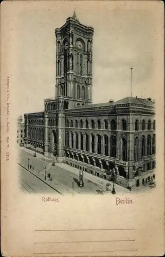 Ak Berlin Mitte, Rathaus