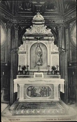 Ak Kevelaer am Niederrhein, Inneres der Gnadenkapelle