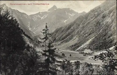 Ak Spielmannsau Oberstdorf im Oberallgäu, Trettachspitze