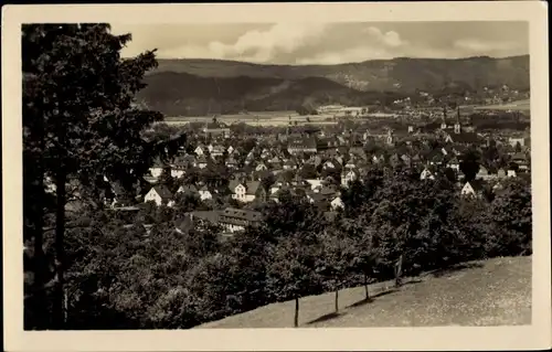 Ak Saalfeld an der Saale Thüringen, Panorama vom Ort