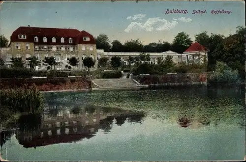 Ak Speldorf Mülheim an der Ruhr, Solbad Raffelberg