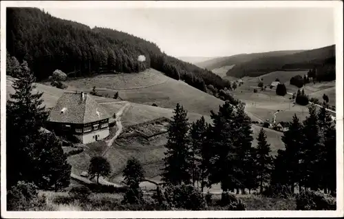 Ak Furtwangen im Schwarzwald, Privat-Pension Haus Pelzkappe, Panorama