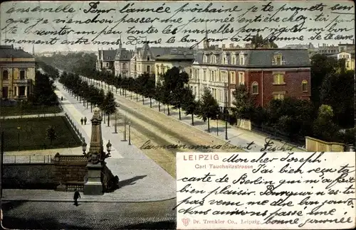 Ak Leipzig in Sachsen, Carl Tauchnitzstraße, Trenkler 17 862