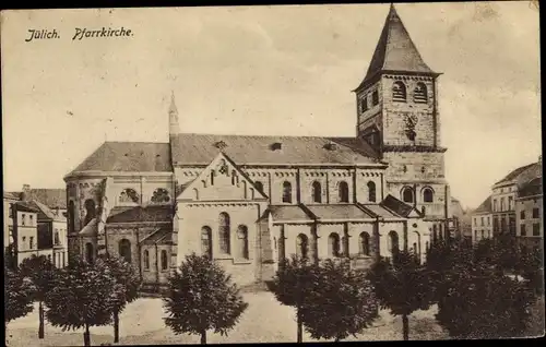 Ak Jülich in Nordrhein Westfalen, Pfarrkirche