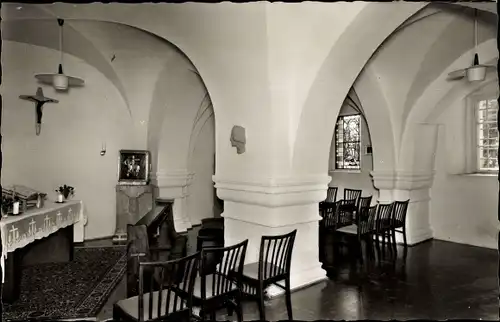 Ak Kastl in der Oberpfalz, Ungarisches Gymnasium, Burg-Kapelle, 14. Jahrh.