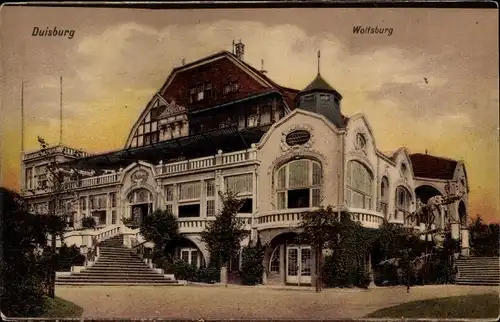 Ak Duisburg Nordrhein Westfalen, Kurhaus Wolfsburg