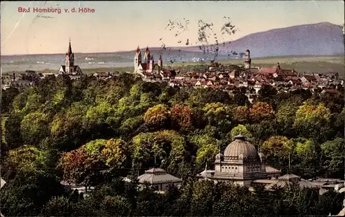 Ak Bad Homburg vor der Höhe, Panorama