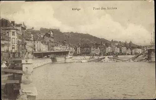 Ak Lüttich Lüttich Wallonien, Pont des Arches