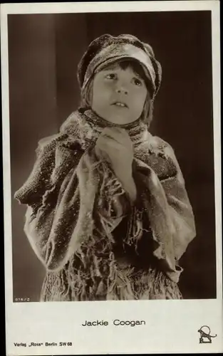 Ak Schauspieler Jackie Coogan, Portrait, Ross Verlag