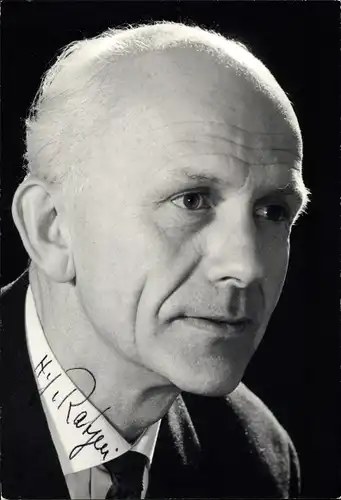 Ak Schauspieler John Griesmer, Portrait, Autogramm