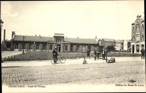 Ak Charleroi Wallonie Hennegau, Gare de l&#39;Ouest