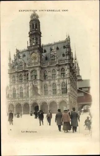 Ak Paris, Weltausstellung 1900, Belgien